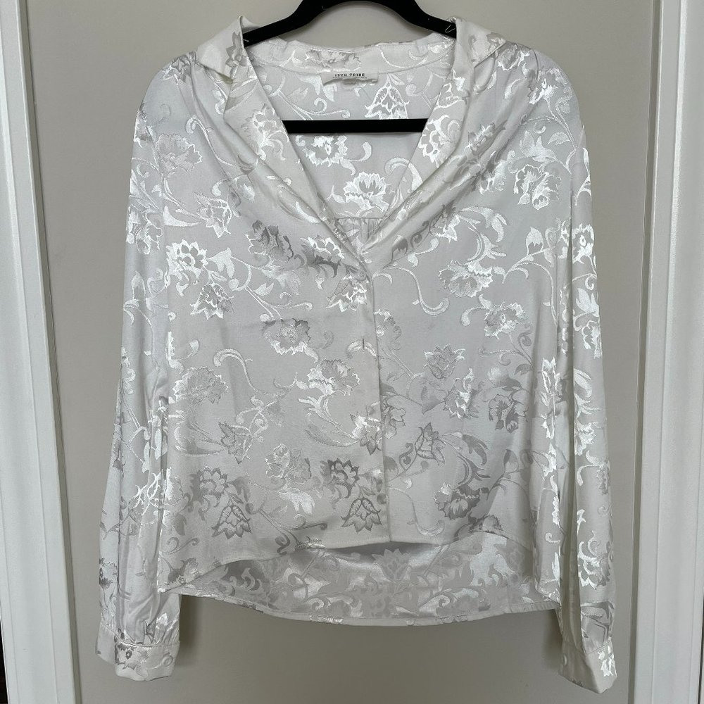 12th Tribe white blouse